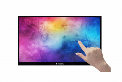 Verbatim PMT-15 Portable Touchscreen Monitor 15.6" Full HD 1080p Metal Housing Hordozható érintőképernyős monitor