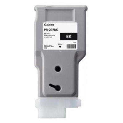 Canon PFI-207BK, 8789B001 fekete (black) eredeti tintapatron