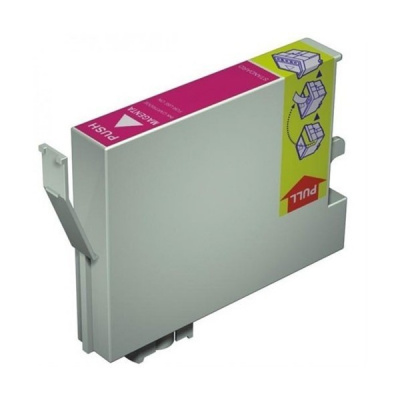 Epson T0713 bíborvörös (magenta) kompatibilis tintapatron