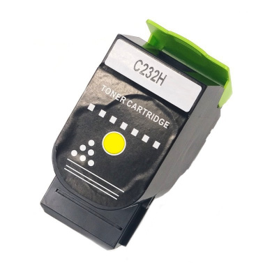 Lexmark C232HY0 sárga (yellow) utángyártott toner