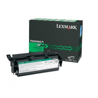 Lexmark T650H80G fekete (black) eredeti toner