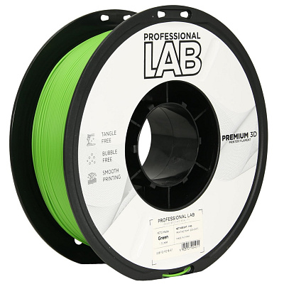 Professional Lab FG-P218-E1, 3D filament, PETG Matte, 1,75mm, 1000g, Zöld (Green)