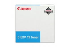 Canon C-EXV19 cián (cyan) eredeti toner