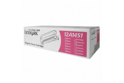 Lexmark 12A1451 bíborvörös (magenta) eredeti toner