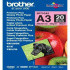 Brother Glossy Photo Paper BP71GA3, 260 g/m2, A3, 20db, fényes, tintasugaras, fehér, fotópapír