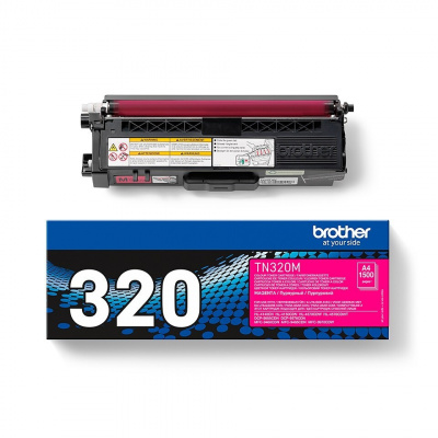 Brother TN-320M bíborvörös (magenta) eredeti toner