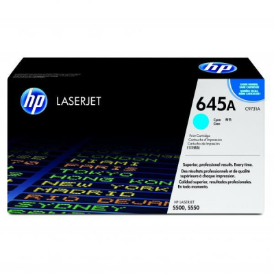HP 645A, C9731A cián (cyan) eredeti toner