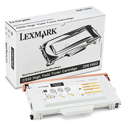 Lexmark 20K1403 fekete (black) eredeti toner