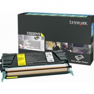 Lexmark C5220YS sárga (yellow) eredeti toner