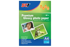 SCI GPP-180 Glossy Inkjet Photo Paper, 180g, A4, 20 ív, fényes fotópapírok