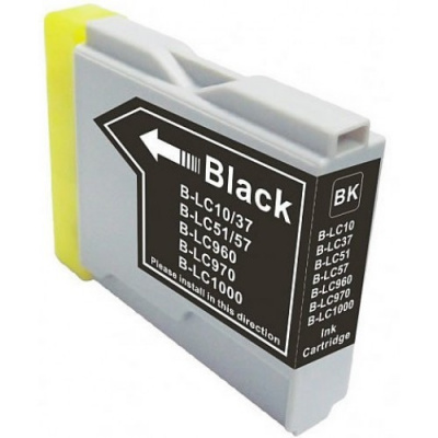 Brother LC-970 / LC-1000Bk fekete (black) kompatibilis tintapatron
