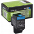 Lexmark 80C2SC0 cián (cyan) eredeti toner
