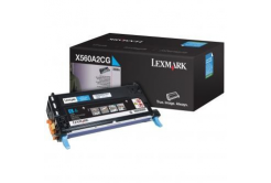 Lexmark X560A2CG cián (cyan) eredeti toner