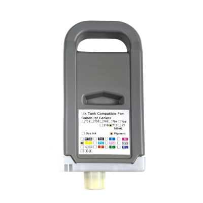 Canon PFI-710Y 2357C001 sárga (yellow) kompatibilis tintapatron