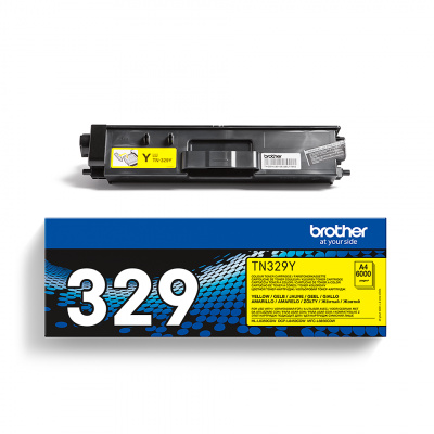 Brother TN-329Y sárga (yellow) eredeti toner