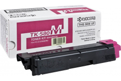 Kyocera Mita TK-580M bíborvörös (magenta) eredeti toner
