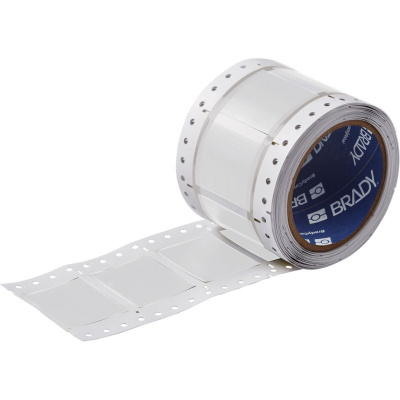 Brady LSZH-1000-2-WT / 141272, címkék, THT Low Smoke Halogen Free Permasleeve Wire Marking Sleeves, 50.80 mm x 42.16 mm