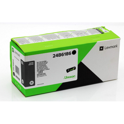 Lexmark 24B6186 fekete (black) eredeti toner