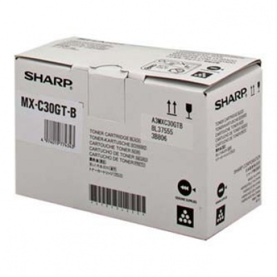 Sharp MX-C30GTB fekete (black) eredeti toner