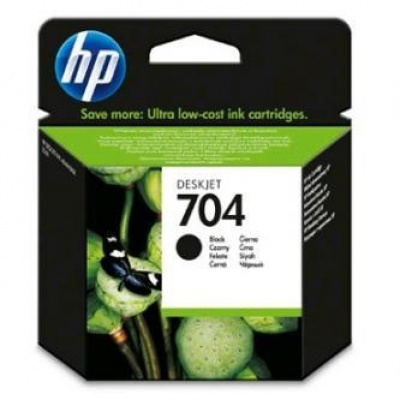 HP no.704 CN692AE fekete (black) eredeti tintapatron - LEJÁRAT UTÁN