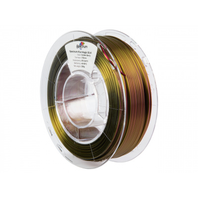 Spectrum 81396 3D filament, PLA Magic Silk, 1,75mm, 250g, Többszínű (Golden berry)