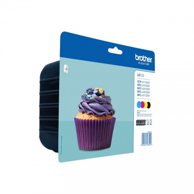 Brother LC-123VALBP multipack eredeti tintapatron