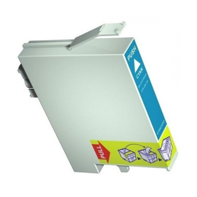 Epson T0712 cián (cyan) kompatibilis tintapatron