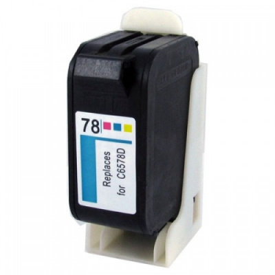 Utángyártott tintapatron a HP 78 C6578A színes 