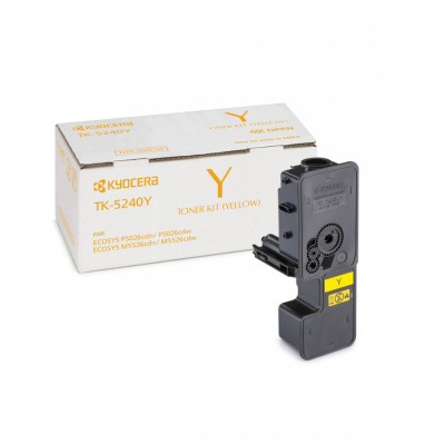 Kyocera Mita TK-5240Y sárga (yellow) eredeti toner