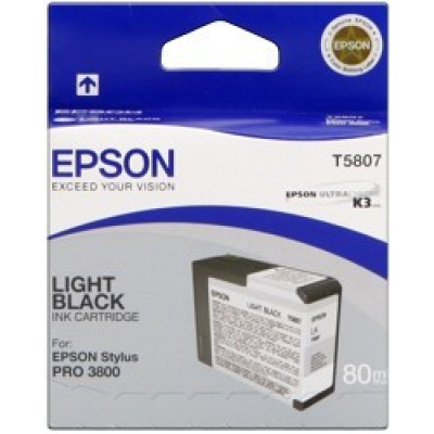 Epson T580900 világos fekete (light light black) eredeti tintapatron