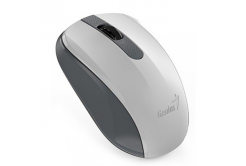 Genius Egér NX-8008S 31030028403, 1200DPI, 2.4 [GHz], optikai, 3 gomb, vezetéknélküli USB, fehér, 1 db AA