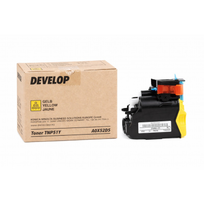 Develop TNP51Y A0X52D5 sárga (yellow) eredeti toner
