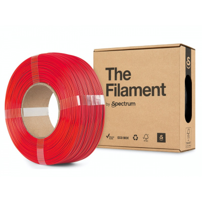 "The Filament" by Spectrum TF-24046, ReFill PLA, 1,75mm, 1000g, Piros (Technical red)