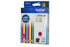 Brother LC-525XLM bíborvörös (magenta) eredeti tintapatron