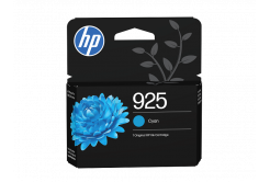 HP 925 4K0V6PE#LS1 azurová (cyan) originální cartridge