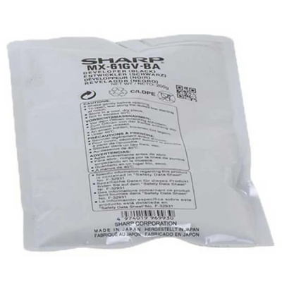 Sharp MX-61GVBA fekete (black) eredeti developer