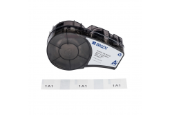 Brady M21-11-427 / 152083, 12.70 mm, Vinyl, fekete nyomtatás / fehér alapon