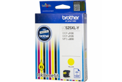 Brother LC-525XLY sárga (yellow) eredeti tintapatron