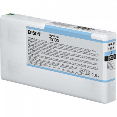 Epson T9135 világos cián (light cyan) eredeti tintapatron