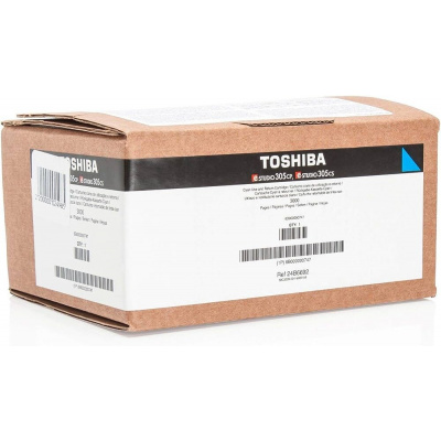 Toshiba T305PCR 6B000000747 cián (cyan) eredeti toner