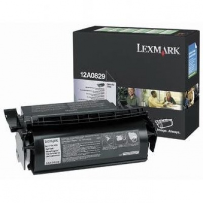 Lexmark 12A0829 fekete (black) eredeti toner