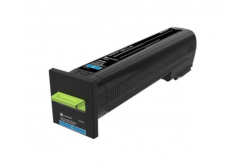 Lexmark 72K2XC0 cián (cyan) eredeti toner