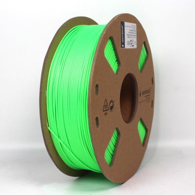Gembird 3DP-ABS1.75-01-FG, 3D filament, ABS, 1,75mm, 1000g, fluoreszkáló, Zöld (Green)