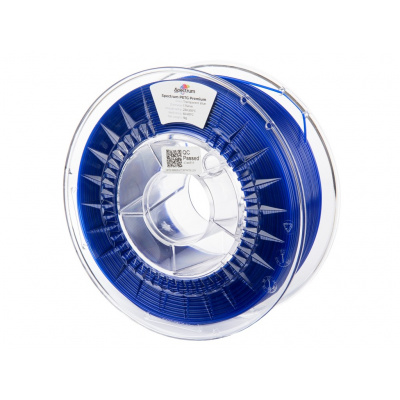 Spectrum 80052 3D filament, Premium PET-G, 1,75mm, 1000g, Átlátszó kék (Transparent blue)