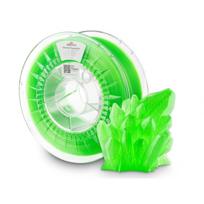 Spectrum 80888 3D filament, PLA Crystal, 1,75mm, 1000g, Zöld (Neon green)
