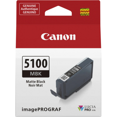 Canon PFI-5100 MBK 6951C001 matt fekete (matte black) eredeti tintapatron