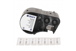Brady M5-84-499 / 170929, 22.86 mm, Nylon, fekete nyomtatás / fehér alapon