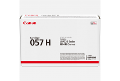 Canon eredeti toner 057H, black, 10000 oldal, 3010C002, high capacity, Canon LBP228, LBP226, LBP223, MF449, MF446, MF445, MF443