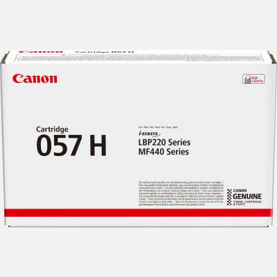 Canon 057H 3010C002 fekete (black) eredeti toner