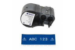 Brady M5C-1500-595-BL-WT / 170939, 38.10 mm x 7.62 m, vinil, fehér nyomtatás / kék alapon